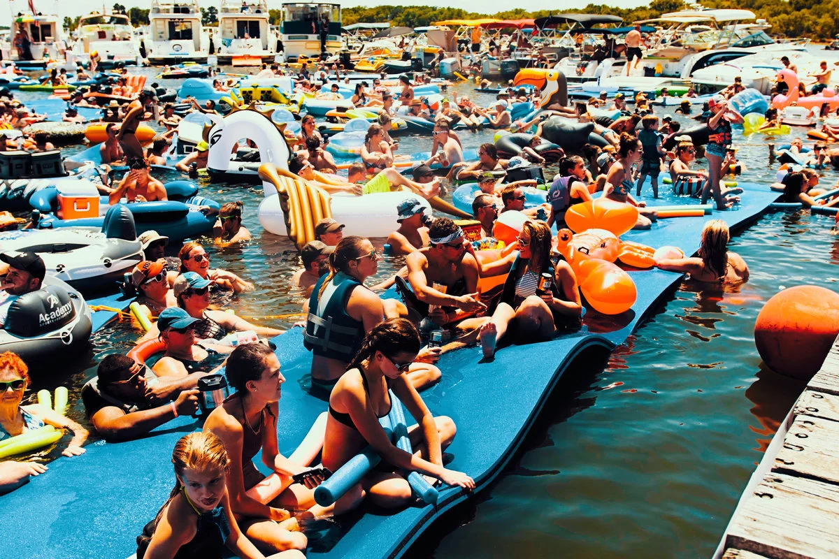 Floating Mats for Lake