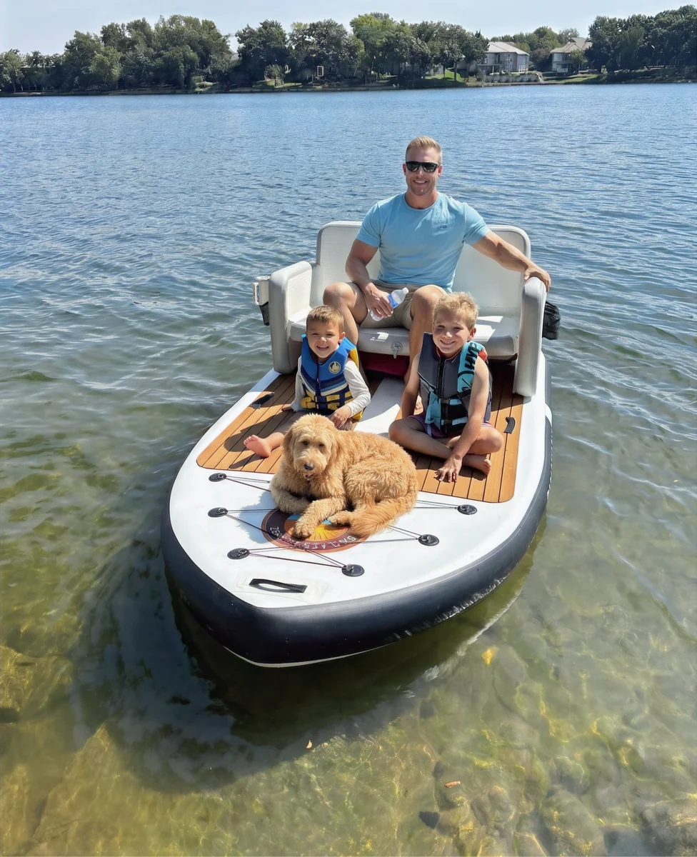 SUPaBOAT Multi-Person Paddleboard Mini Boat